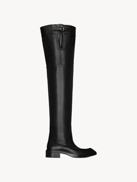 JOE OVER-THE-KNEE BOOTS IN SMOOTH LEATHER
