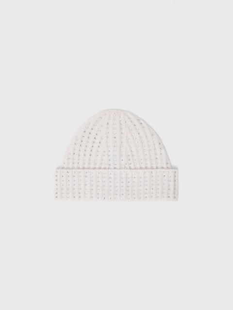 Wool and rhinestone hat