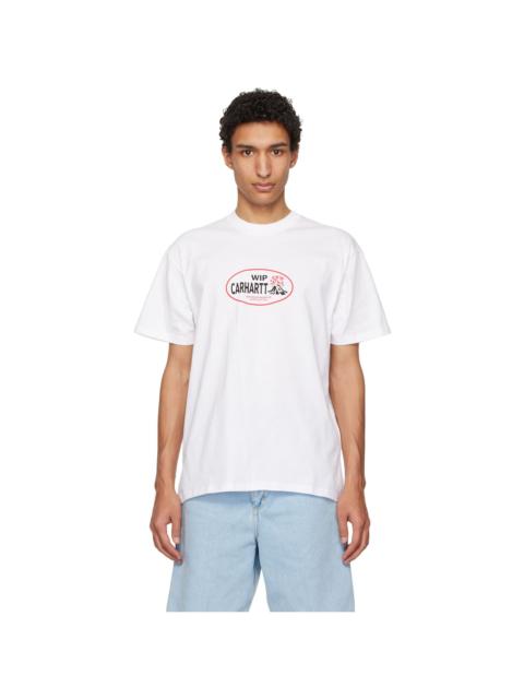 White S/S Harlequin BBQ T-shirt