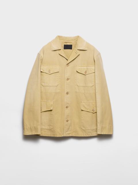 Cotton blouson jacket
