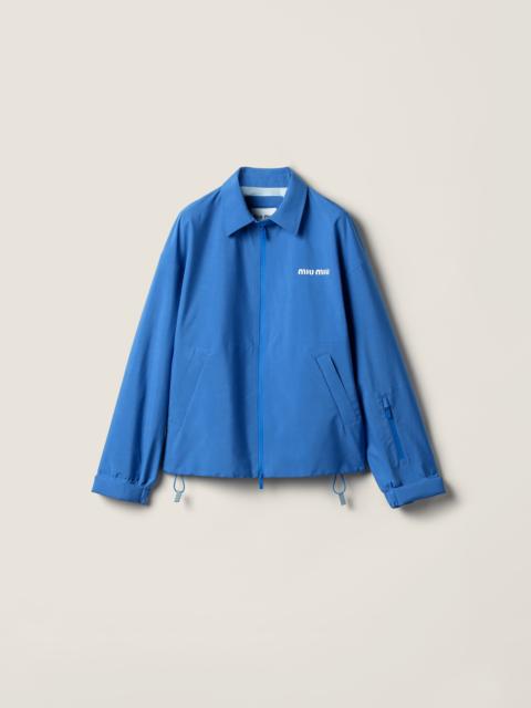 Technical fabric windbreaker
