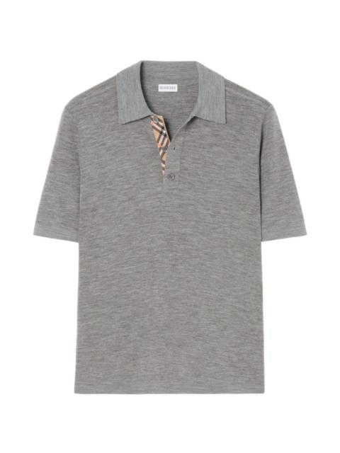 wool polo shirt