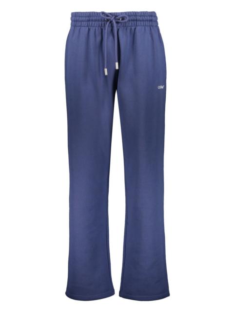 logo-print track pants