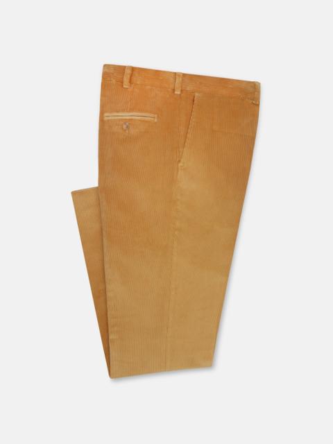 MADE-IN-USA TAN WIDE WALE BRITISH CORDUROY PANT