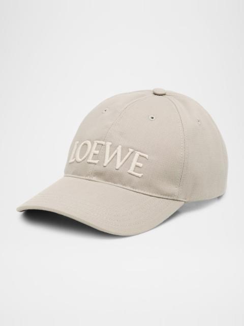 Embroidered Canvas Cap