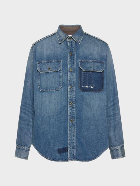 Denim shirt