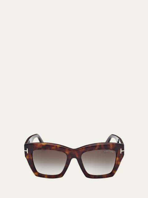 Luna Gradient Butterfly Sunglasses