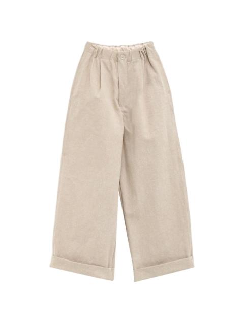 canvas trousers