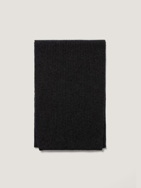 Cashmere Ribbed Scarf