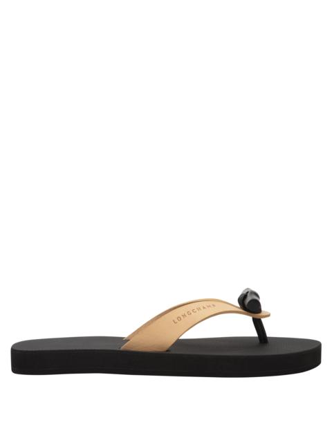 Roseau Thong sandal Natural - Leather