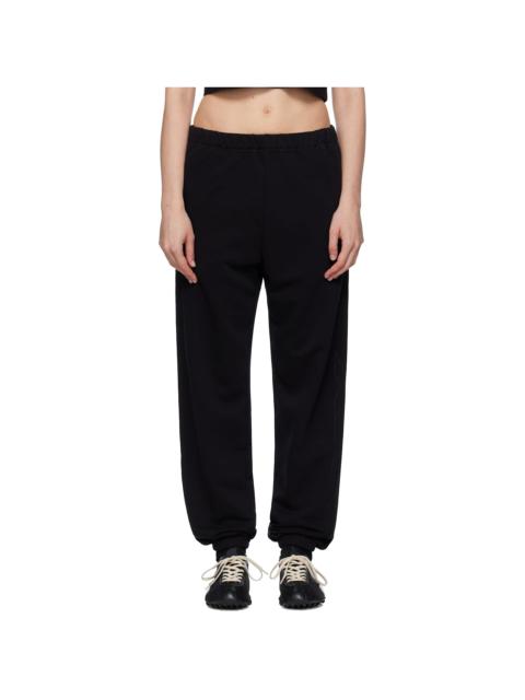 Black Logo Sweatpants