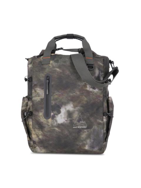 ROA x and wander 2Way Tote Bag Camouflage