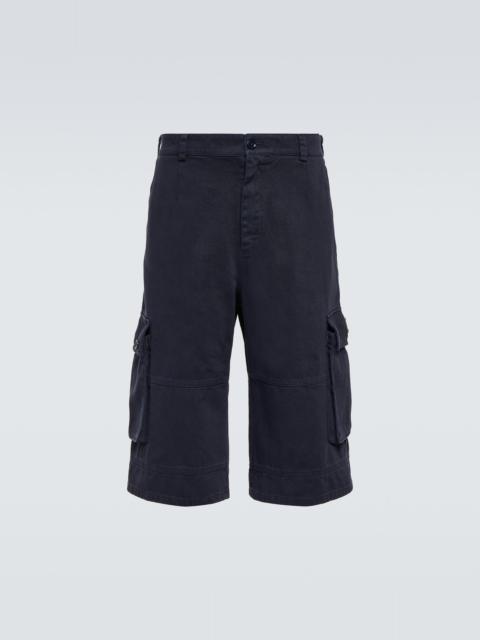 Cotton cargo shorts