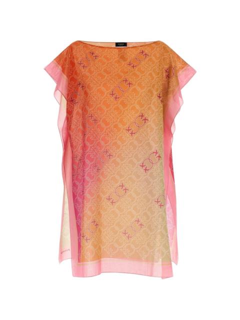 polka bird beach cover-up