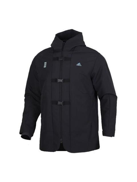 Men's adidas Loose Casual Black Jacket FM9341