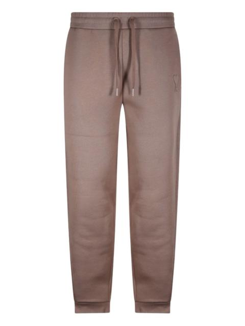 embossed-logo track pants