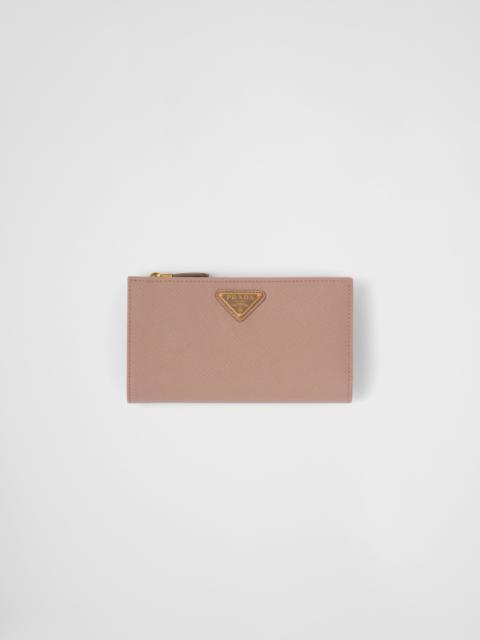 Large Saffiano leather wallet