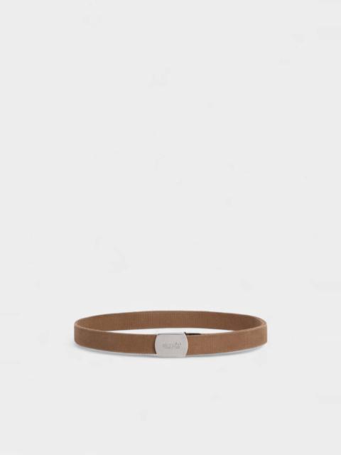 DSQUARED2 LOGO PLAQUE BELT
