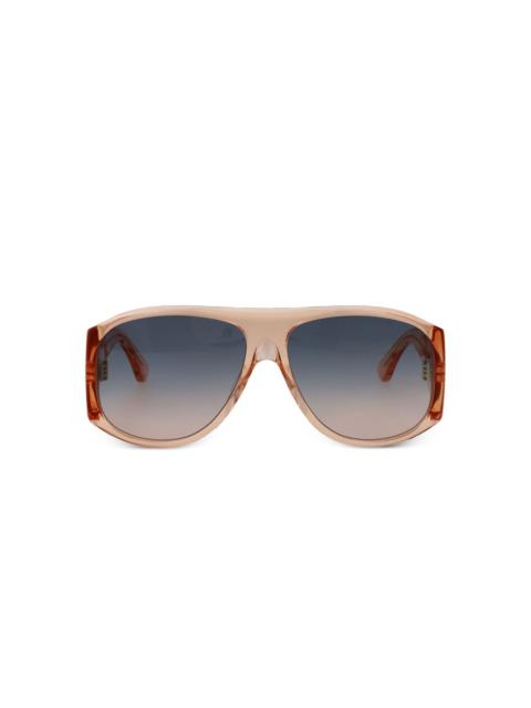 round-frames sunglasses