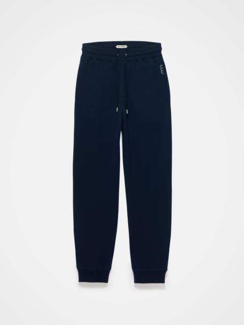 CUFFED SWEATPANTS IN NAVY