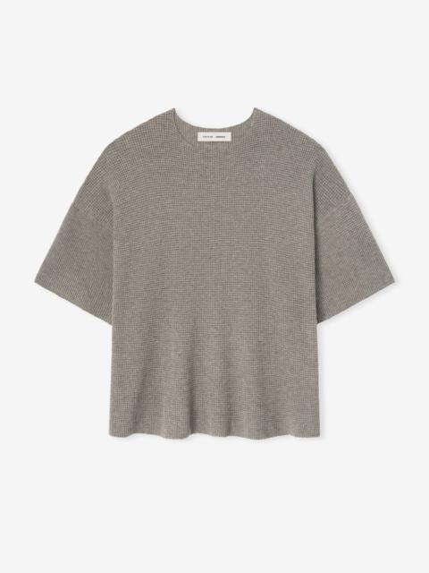 Waffle Short Sleeve Sweater