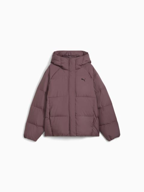 Hooded Down Puffer Jacket Women
