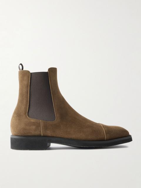 Suede Chelsea Boots Brown