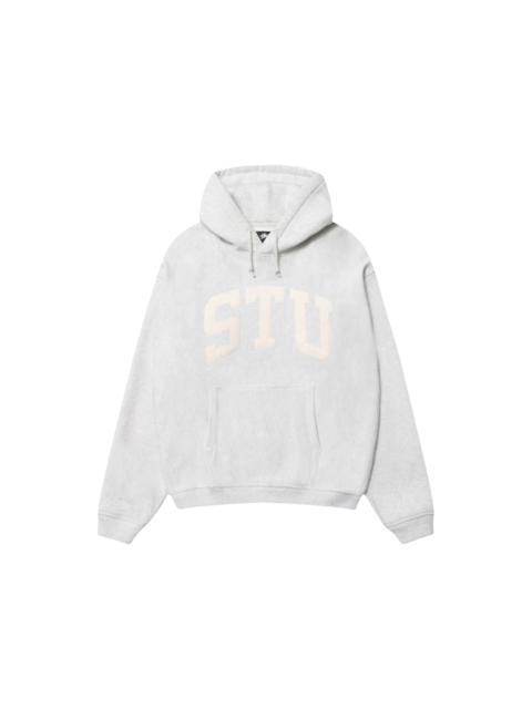 Stussy Stu Relaxed Hoodie Ash Heather