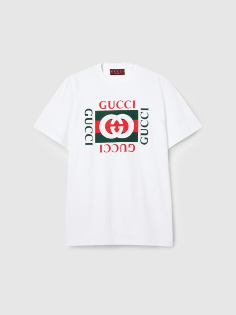 Gucci Interlocking G print cotton T-shirt