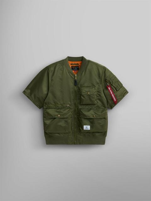 L-2B SHORT SLEEVE BOMBER JACKET