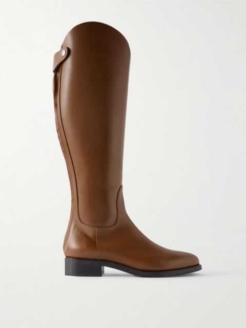 Hector Leather Knee Boots