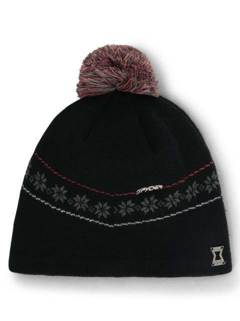 Womens Mountain Beanie - Black