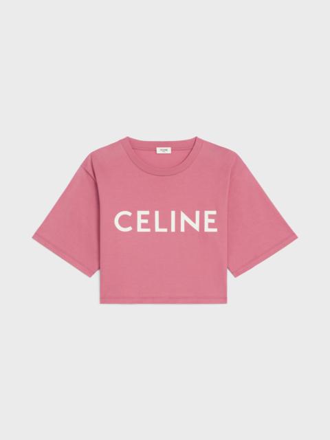 ピンク クロップドTシャツ　サイズM CELINE