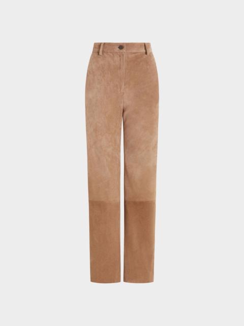 JUNIA TROUSER IN SUEDE