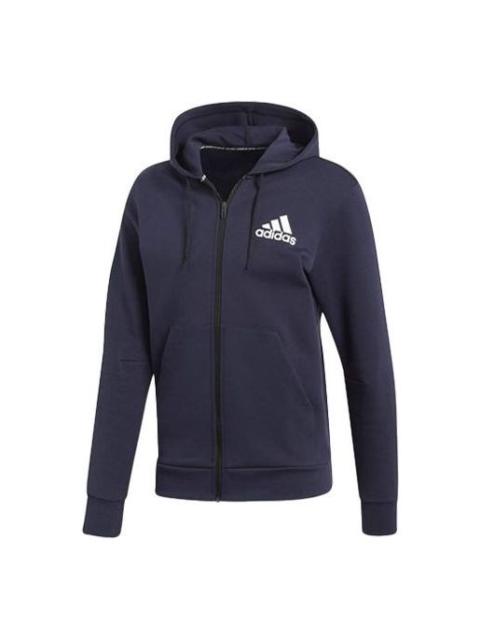 adidas Sports Knit Jacket Blue DX2492