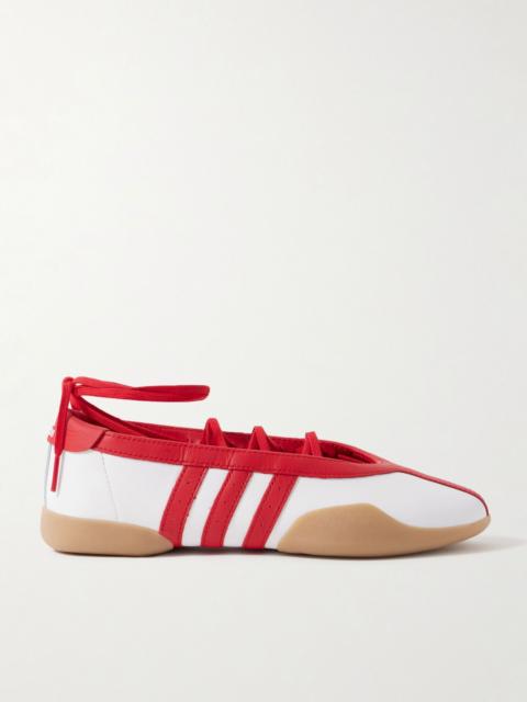 Taekwondo Mei Ballet leather sneakers Red