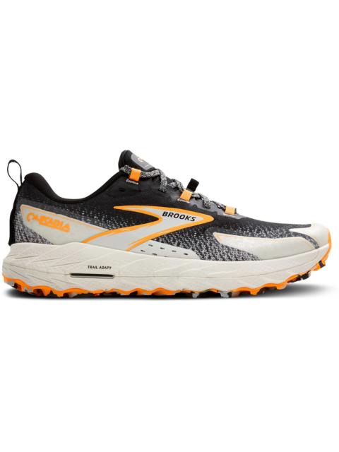 Brooks Cascadia 18 Black Blue Wash Orange