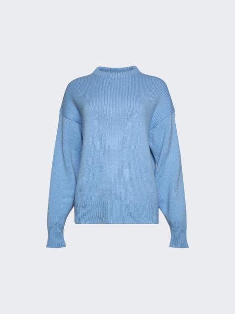 Ursa Relaxed Cashmere Sweater Light Blue