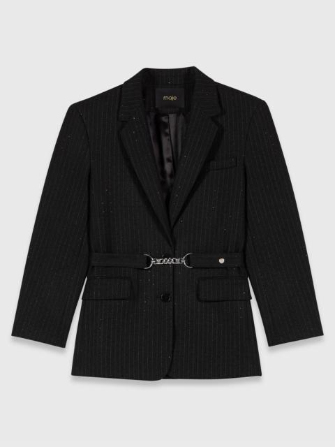 Rhinestone suit jacket