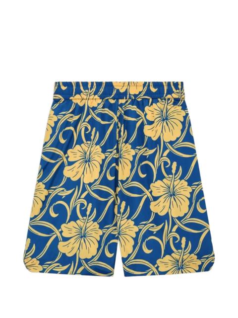 Drole De Monsieur Floral Shorts