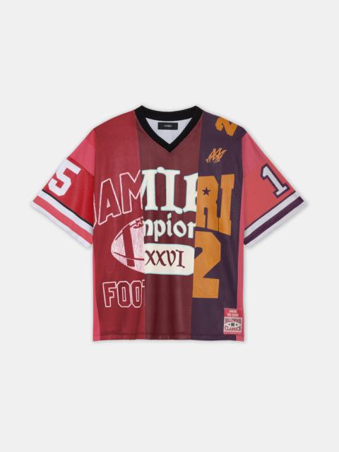 SPLICED OVERSIZED MESH TEE