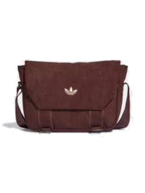 adidas Original NEXT Corduroy Messenger Bag 'Brown' IQ3519