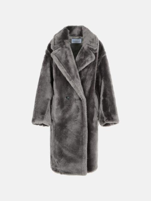 'BIBA' GREY WOOL COAT