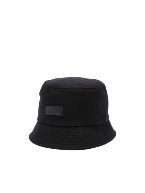 logo-plaque bucket hat