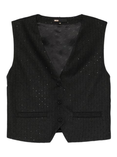buttoned vest