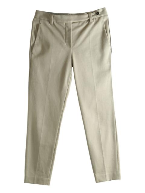 button-fastening trousers
