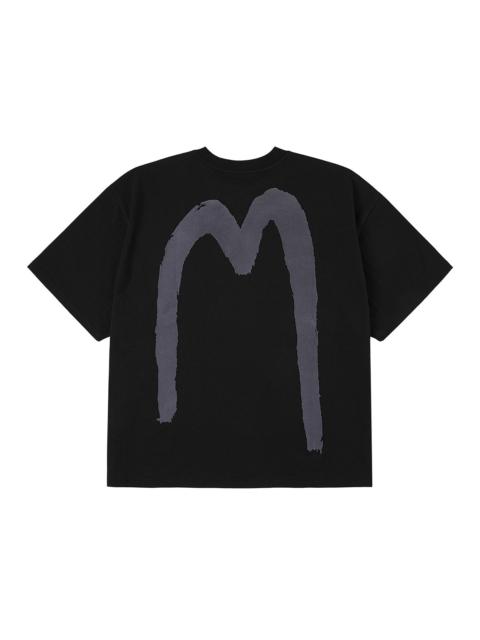 Handbrush Daicock Print Loose Fit T-Shirt