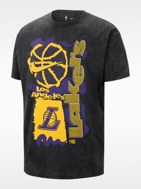 Los Angeles Lakers Courtside Men's Nike NBA Max90 T-Shirt