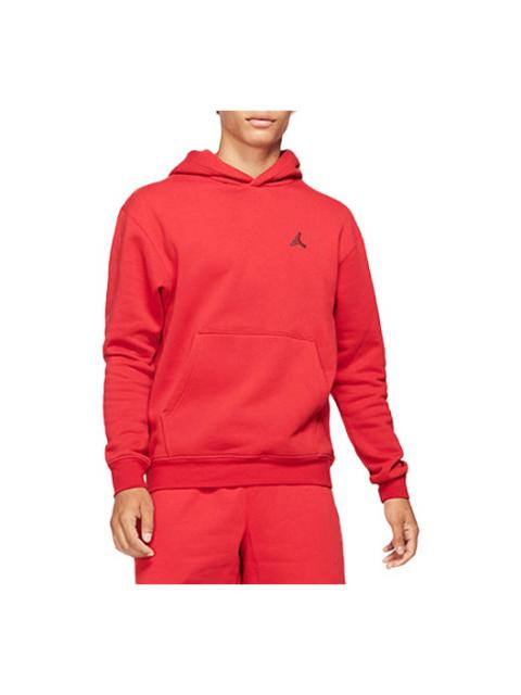Air Jordan Embroidered Logo Sports Fleece Hoodie 'Red' DA9818-687