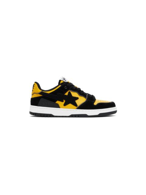 Yellow & Black Sk8 Sta #2 Sneakers